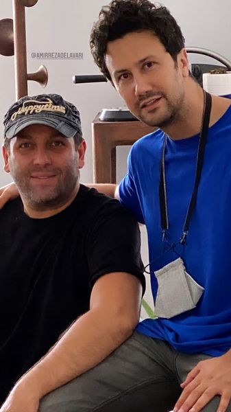 عکس جدید شاهرخ استخری و امیررضا دلاوری 