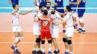 تیم ملی والیبال ایران با باخت مقابل برزیل یک پله صعود کرد