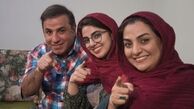 عکس خانوادگی مرحوم علی سلیمانی با همسر و دخترش