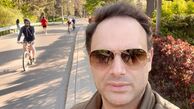 بازیگر مشهور ایرانی در خیابان های کانادا + عکس