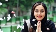 بهاره کیان افشار با شالی زیبا