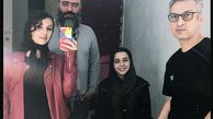 جوانه دلشاد در پشت صحنه کار جدیدش + عکس