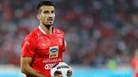خروج ماهینی با کمک بازیکنان پرسپولیس از ورزشگاه +عکس و فیلم