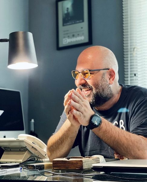 تیپ جدید علی اوجی + عکس