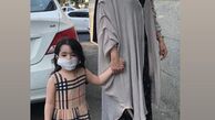 گشت و گذار نسرین نصرتی با دخترش + عکس