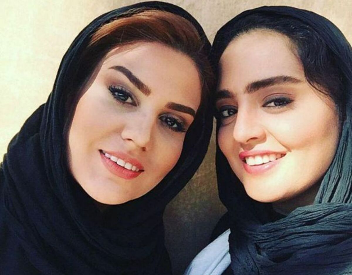 تیپ جدید نرگس محمدی و رز رضوی در یک آرایشگاه +عکس