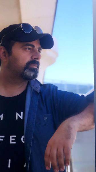 رضا مولایی در سفر + عکس