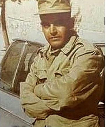 حمید لولایی با لباس های سربازیش + عکس