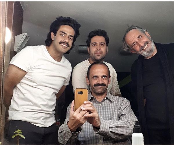 پوریا شکیبایی در کنار بازیگر مشهور + عکس