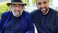 آقای بازیگر در کنار پدر کارگردانش + عکس