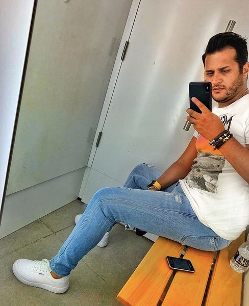 تیپ متفاوت سیاوش خیرابی + عکس