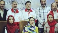  عکس شبنم قلی‌خانی با وزیر ارشاد