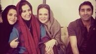 هادی کاظمی در کنار بازیگران زن ‌معروف + عکس