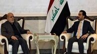 دیدار رئیس جدید پارلمان عراق با سفیر ایران