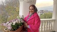 بهاره رهنما در تراس خانه اش + عکس