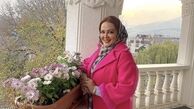 بهاره رهنما در تراس خانه اش + عکس