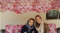 شقایق دهقان‌ و خواهرش + عکس