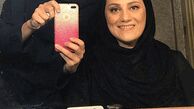 تیپ مشکی پوش مارال فرجاد و شبنم مقدمی+عکس