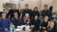 علیرضا خمسه به همراه خواهرها و‌برادرانش در یک مراسم + عکس