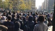 گزارشی از برخی ناآرامی‌ها در خیابان‌ انقلاب تهران