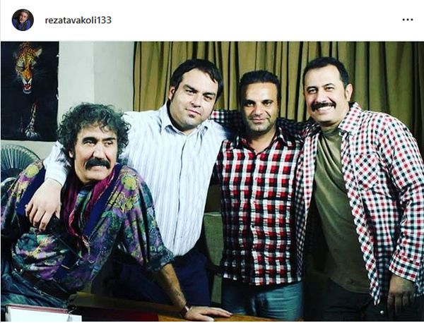 خاطره بازی رضا توکلی از دوران جوانیش + عکس