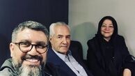 رضا رشیدپور داغدار شد + عکس
