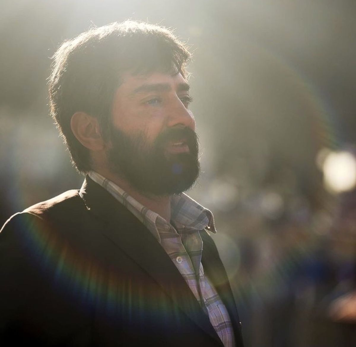 رونمایی از گریم کاملا متفات بهرام رادان در ابلق + عکس