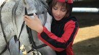 اسب زیبای شراره رخام + عکس