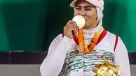 بانوی قهرمان وزنه‌برداری فینالیست شد