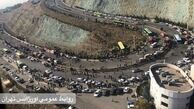 عکس هوایی از محل واژگونی مرگبار اتوبوس دانشجویان 