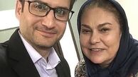 پویا امینی در کنار بازیگر خانه سبز + عکس