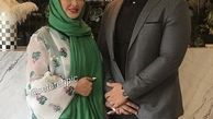 الهام حمیدی و همسرش + عکس