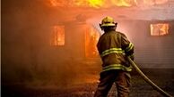 مجروح شدن ۶ آتش نشان در حادثه آتش سوزی یک فست فود