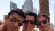 سفر مجردی گلزار و برادرانش به خارج از کشور+عکس