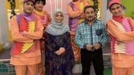 الهه رضایی و مجید قناد در برنامه کودکی جدید + عکس