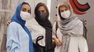 فاطمه گودرزی و عروسش در یک کلینیک + عکس