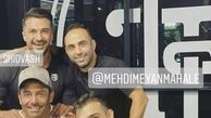دلتنگی گلزار برای رفقاش + عکس