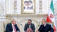 انتقاد لاریجانی از عدم همکاری انگلیس با ایران پس از برجام