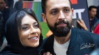 «محسن افشانی» همراه بانو در اکران «پارادایس»