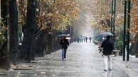 بلاخره بارش باران در بیشتر استان‌ها 