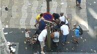 زیرگرفتن ده‌ها نفر با خودرو 