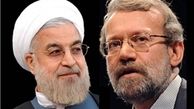 گفت‌وگوی غیررسمی لاریجانی با روحانی