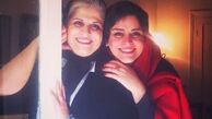 غزل شاکری در کنار مادر مرحومش + عکس