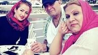 مرحوم سیروس گرجستانی به همراه همسر و عروسش در سفر + عکس