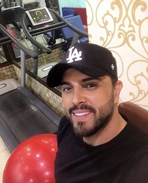 پدرام کریمی در باشگاه ورزشی + عکس