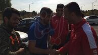 مهدی رحمتی و جلال حسینی بعد از 1 سال قهر خود را شکستند + عکس