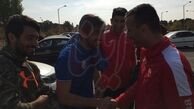 مهدی رحمتی و جلال حسینی بعد از 1 سال قهر خود را شکستند + عکس