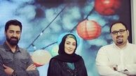 حضور الهام حمیدی در یک برنامه تلویزیونی + عکس