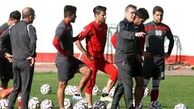 دستگیری یک هوادار نما در تمرین تیم پرسپولیس