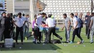 مهدی شریفی بیهوش شد و به بیمارستان رفت